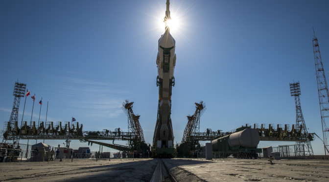 Kosmodrom Baikonur. Bild: ESA